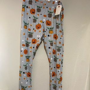 Star Wars Halloween Yoda Pajama Pants NWT